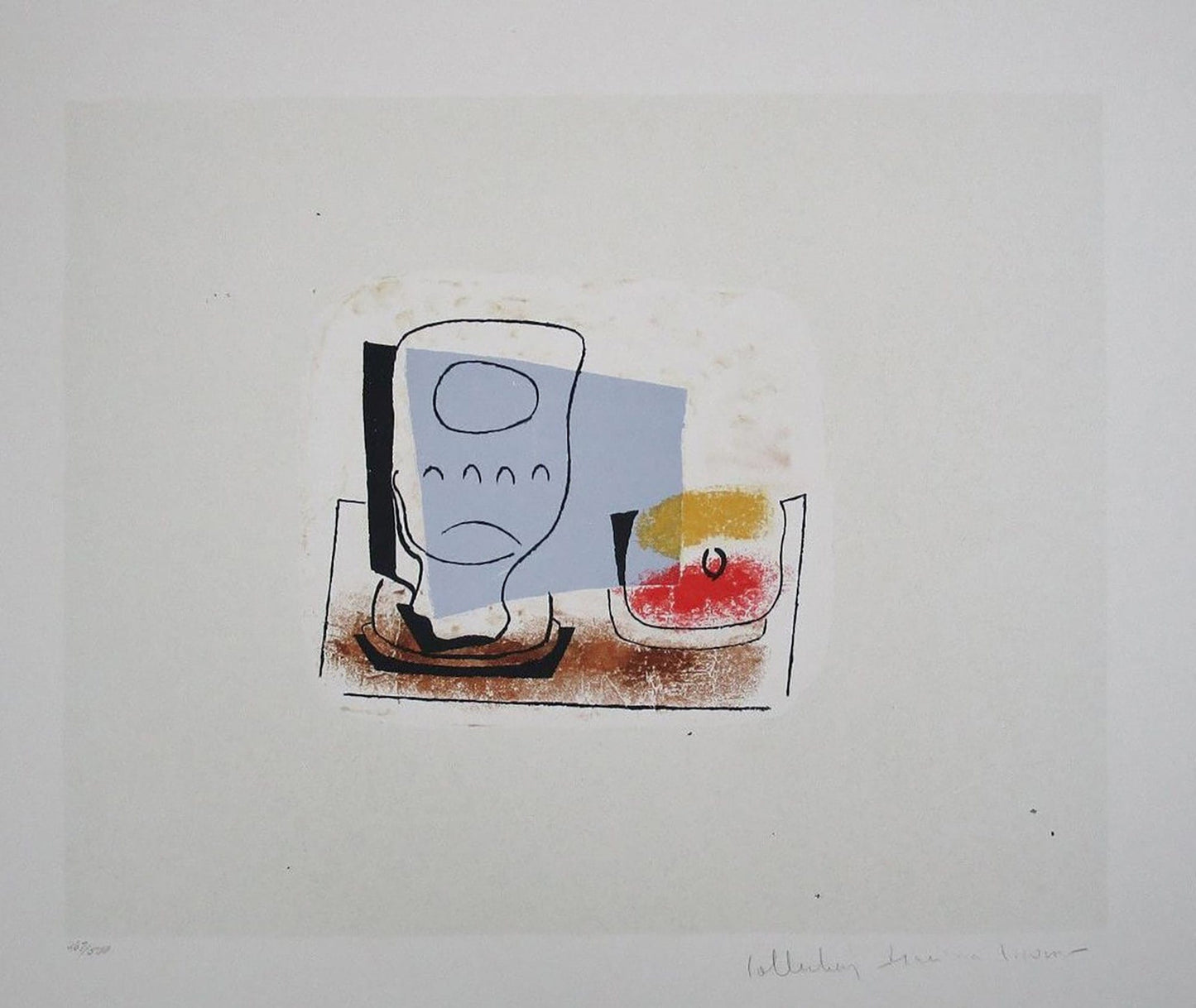 Pablo Picasso; Marina Picasso "Nature Morte au Verre" Art G S Pawn