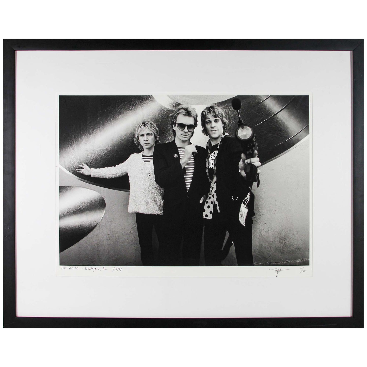 Neal Preston; The Police, Los Angeles Art Gold & Silver Pawn Shop