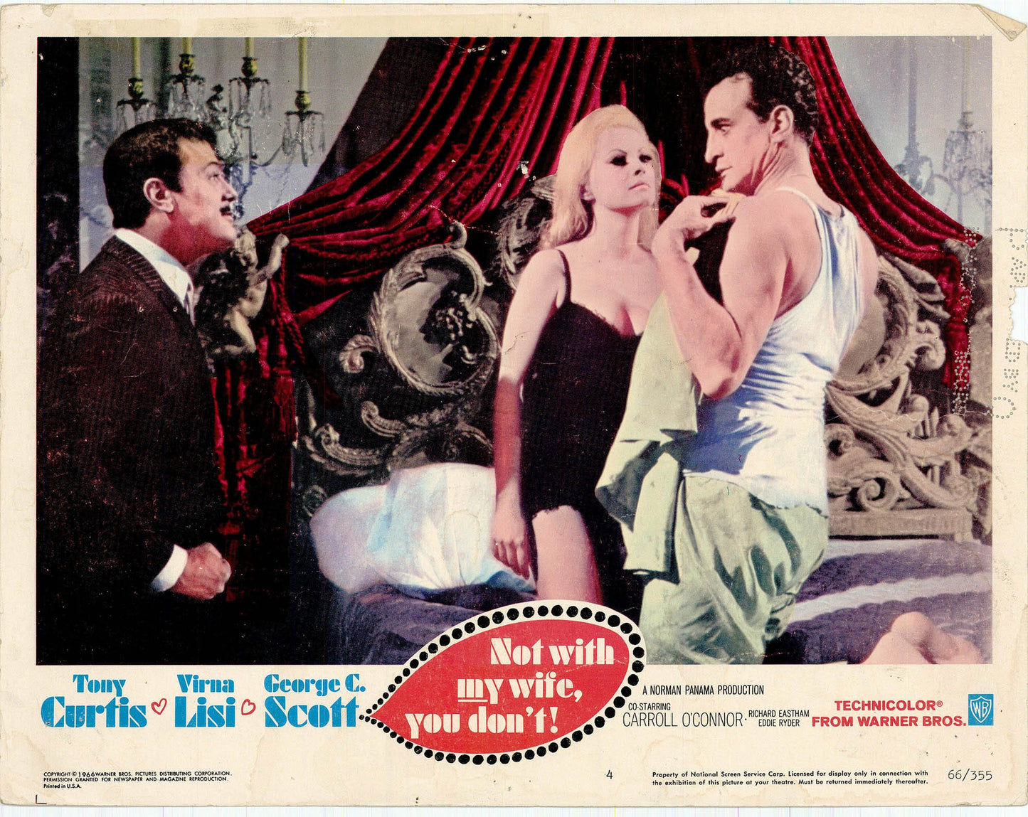 Not With My Wife, You Don't!: Original Lobby Card Bundle, 1966 Art G S Pawn
