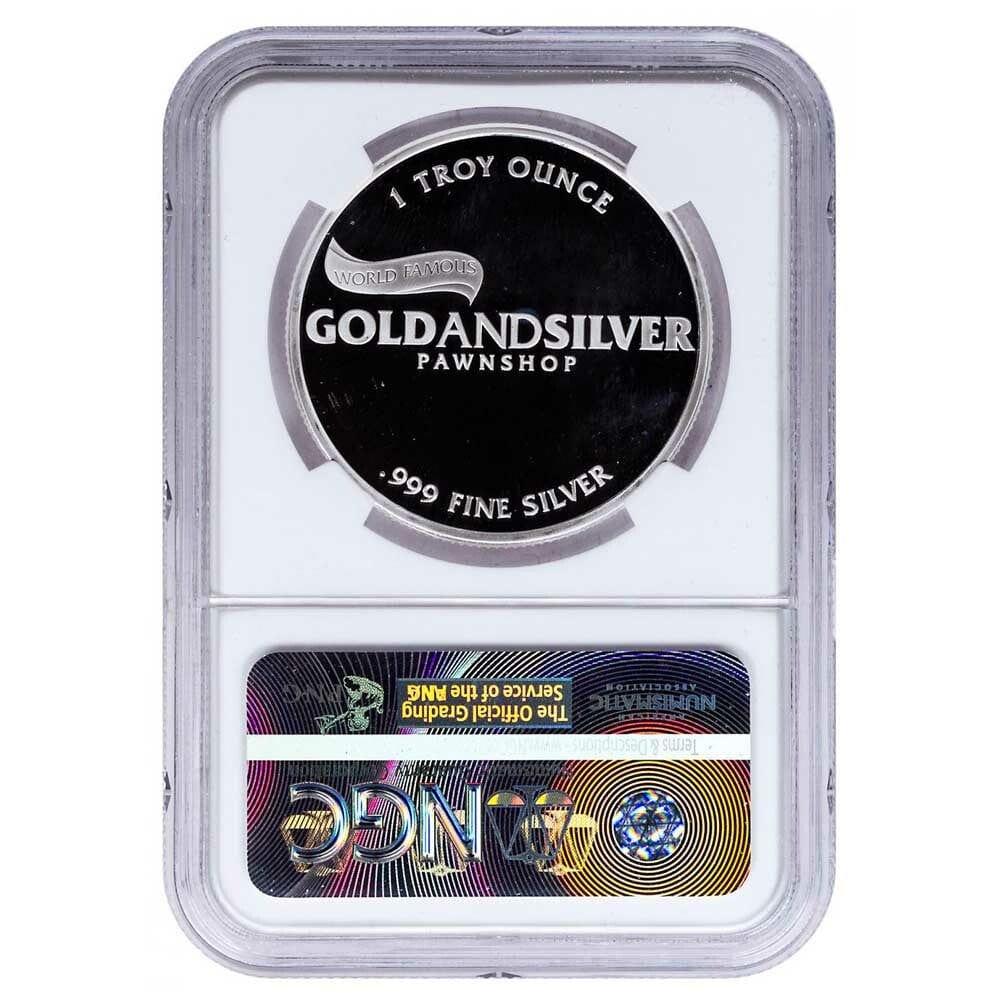 The Original Old Man Silver Medallion G S Pawn