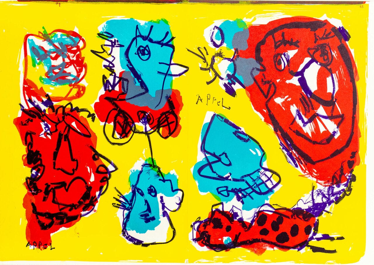 Karel Appel; One Cent Life 3 Art G S Pawn