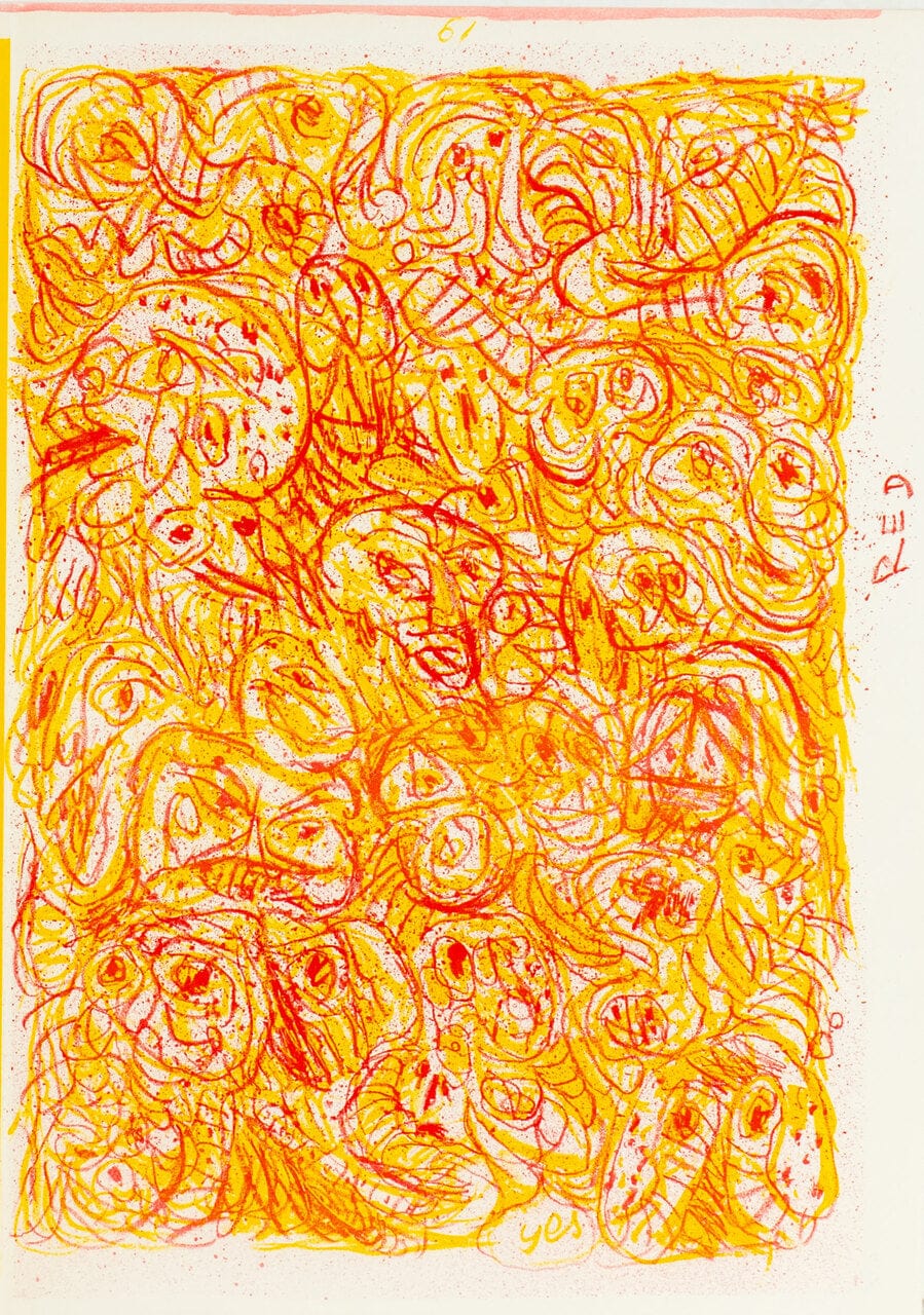 Pierre Alechinsky; One Cent Life Art G S Pawn