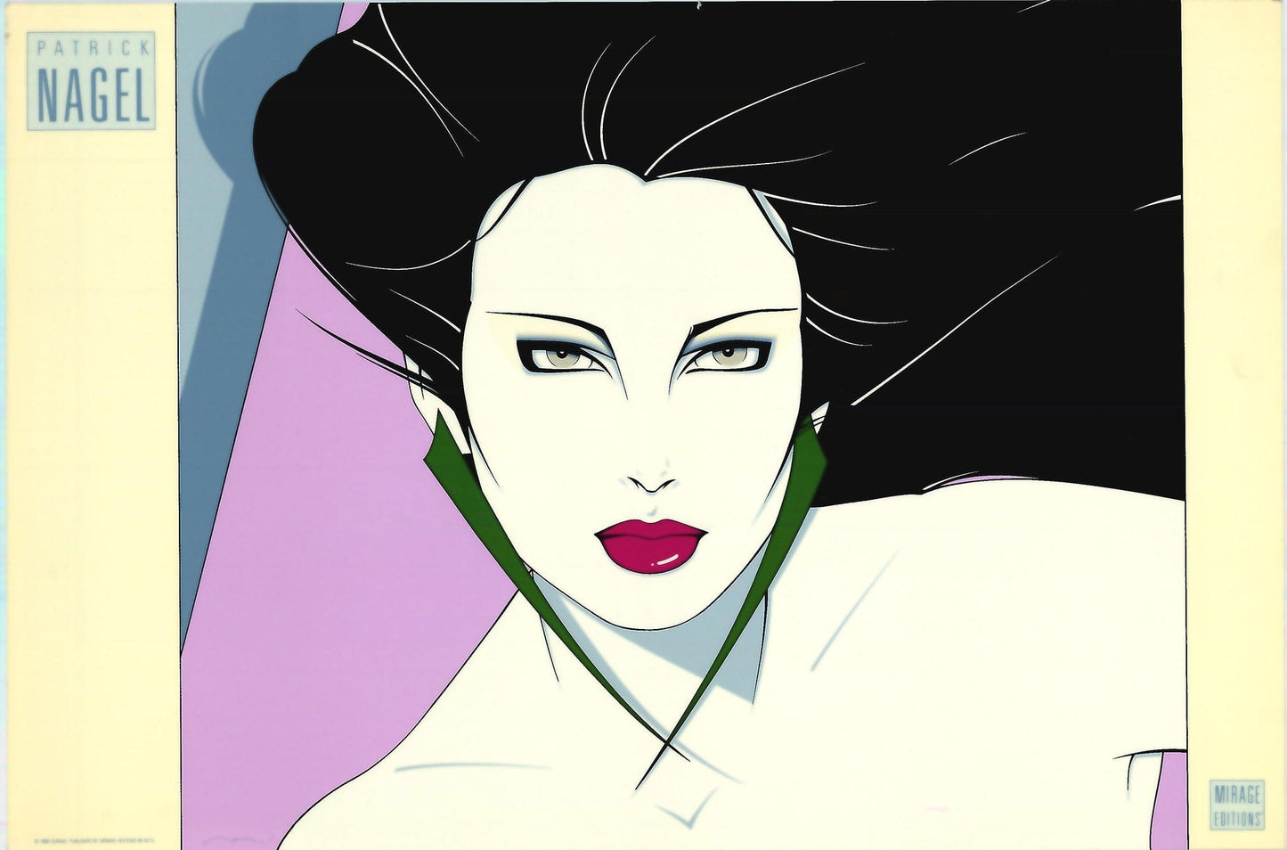 Patrick Nagel (After): Mirage Editions Inc #15 Art Gold & Silver Pawn Shop