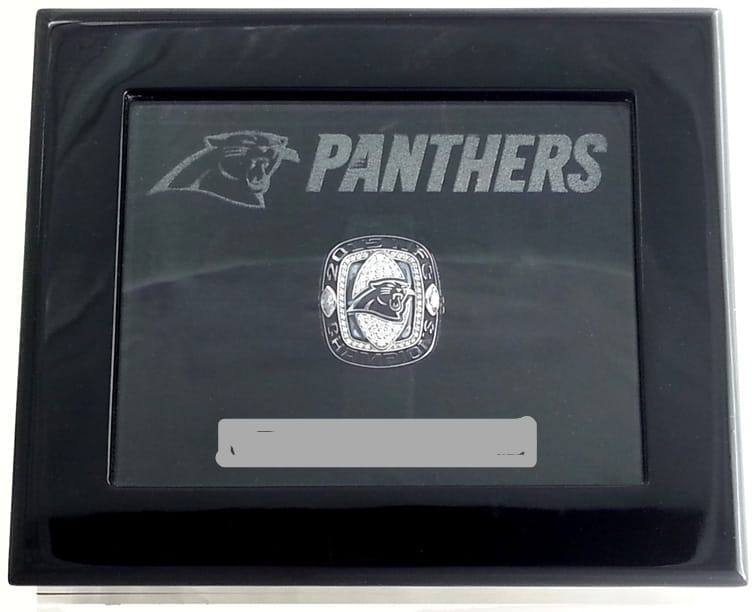 2015 Carolina Panthers NFC Championship Ring G S Pawn