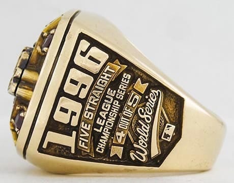 1996 Atlanta Braves N.L. Championship Ring G S Pawn