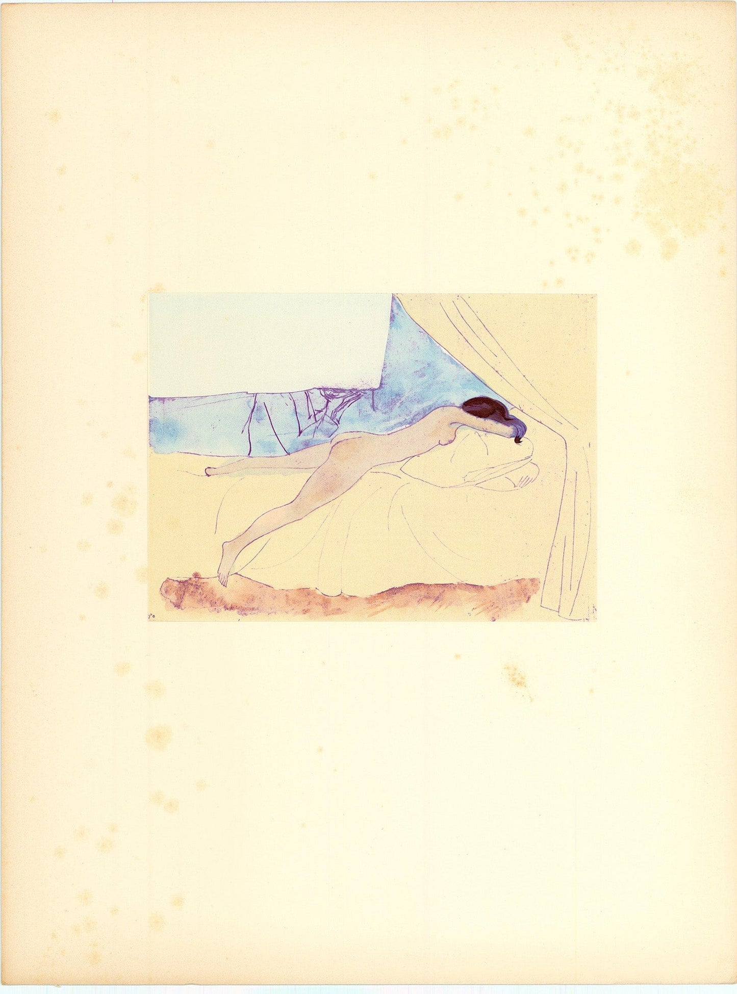 Pablo Picasso; Femme Nue Couchee Art G S Pawn