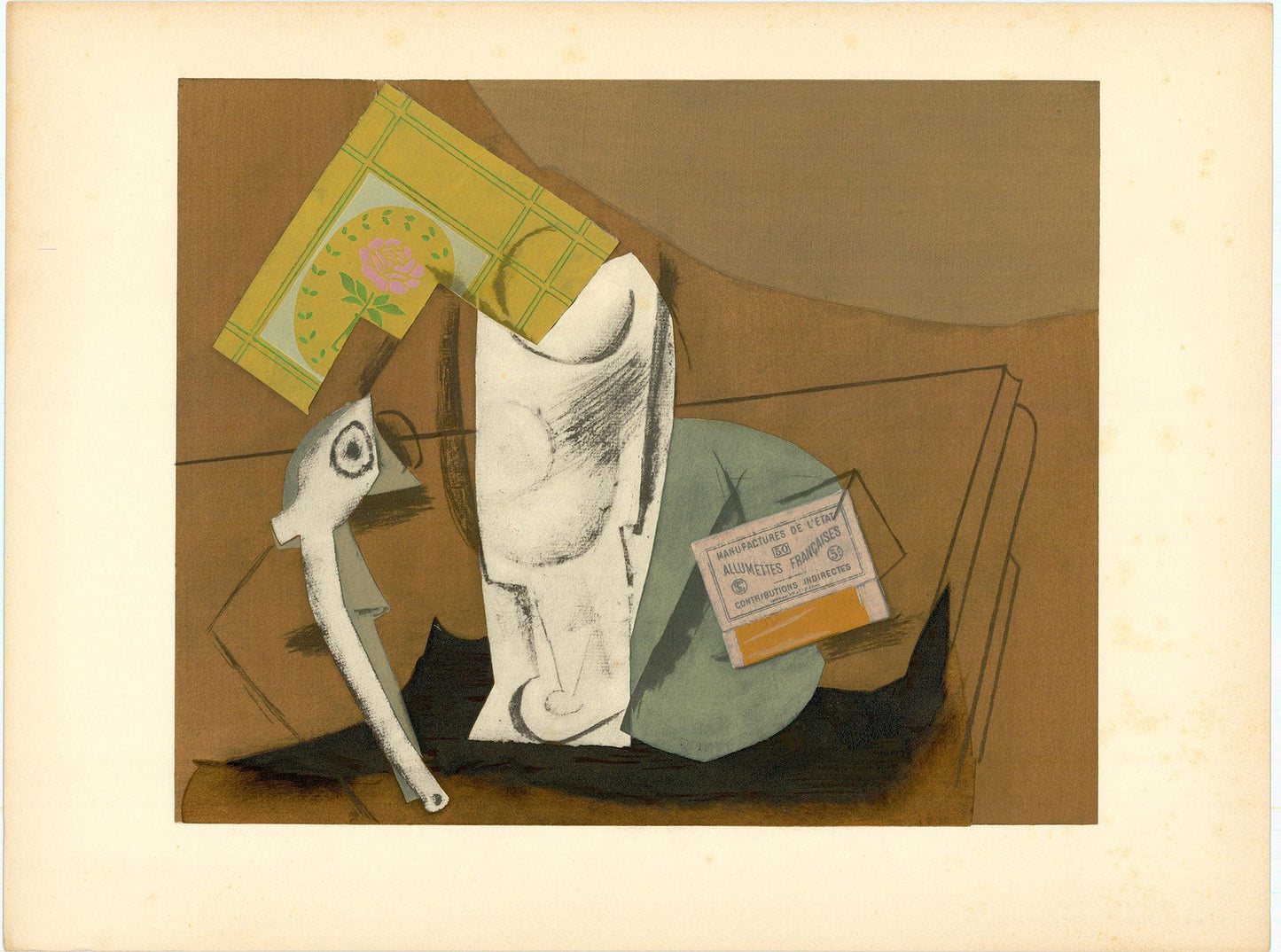 Pablo Picasso; Nature Morte a la Pipe II Art G S Pawn