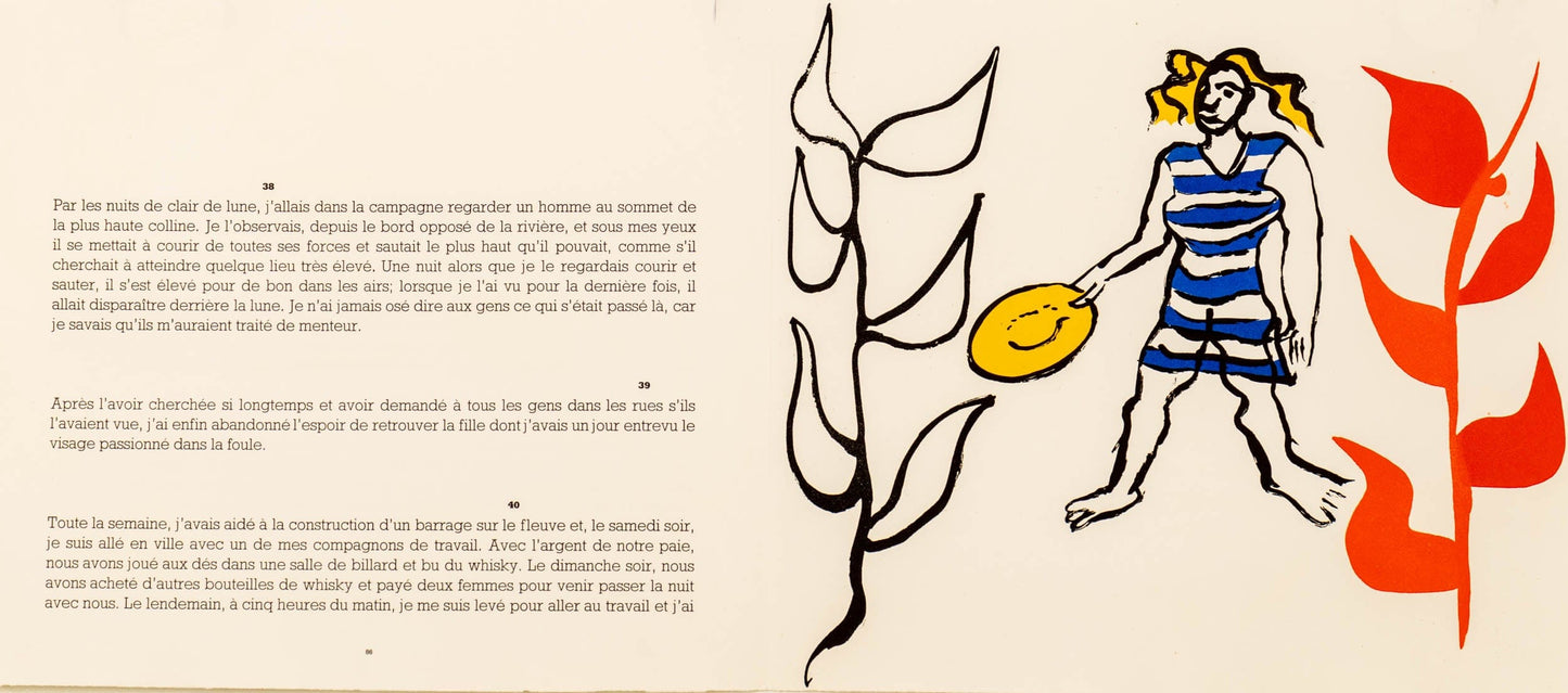 Alexander Calder - Untitled VIII from "The Sacrilege of Alan Kent" Art G S Pawn