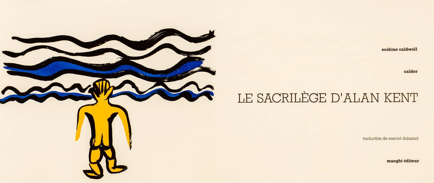 Alexander Calder - Untitled XVIII from "The Sacrilege of Alan Kent" Art G S Pawn