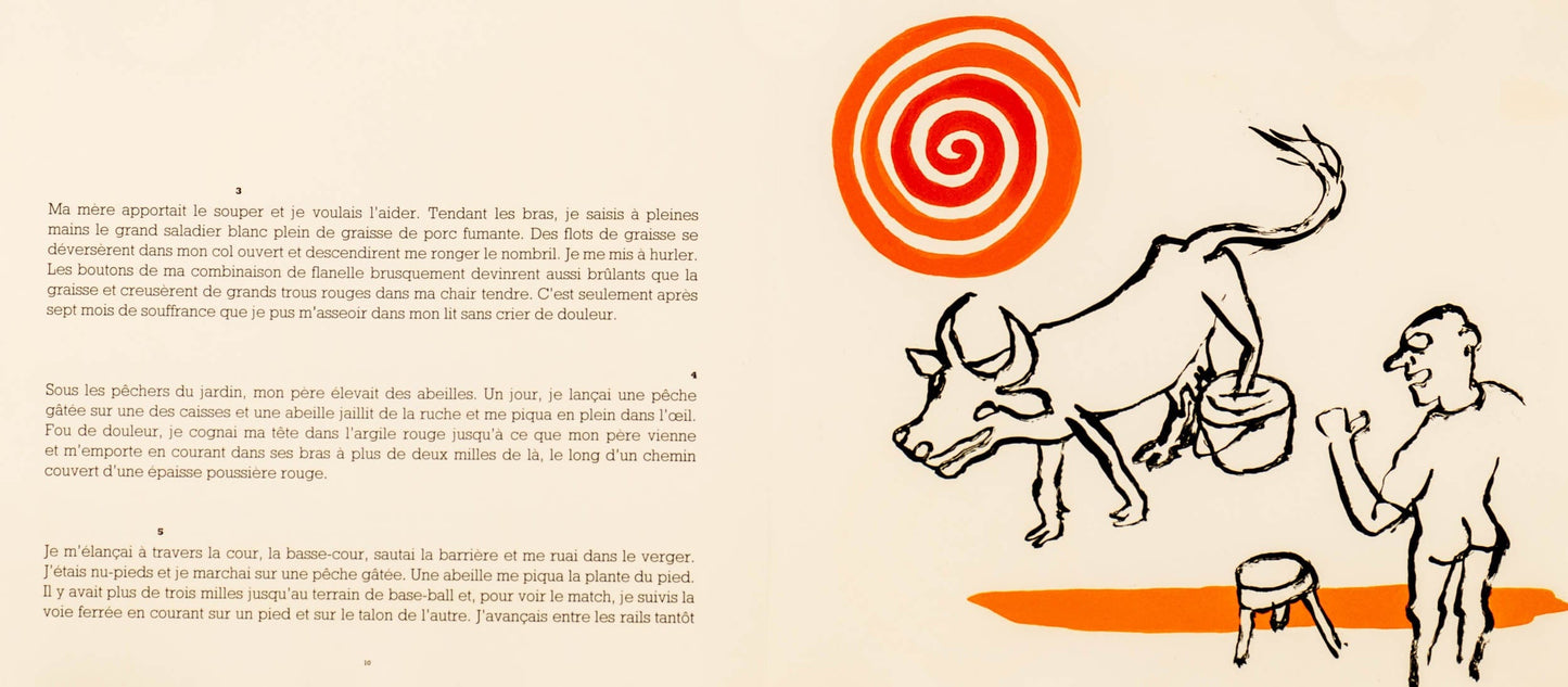 Alexander Calder - Untitled XVII from "The Sacrilege of Alan Kent" Art G S Pawn