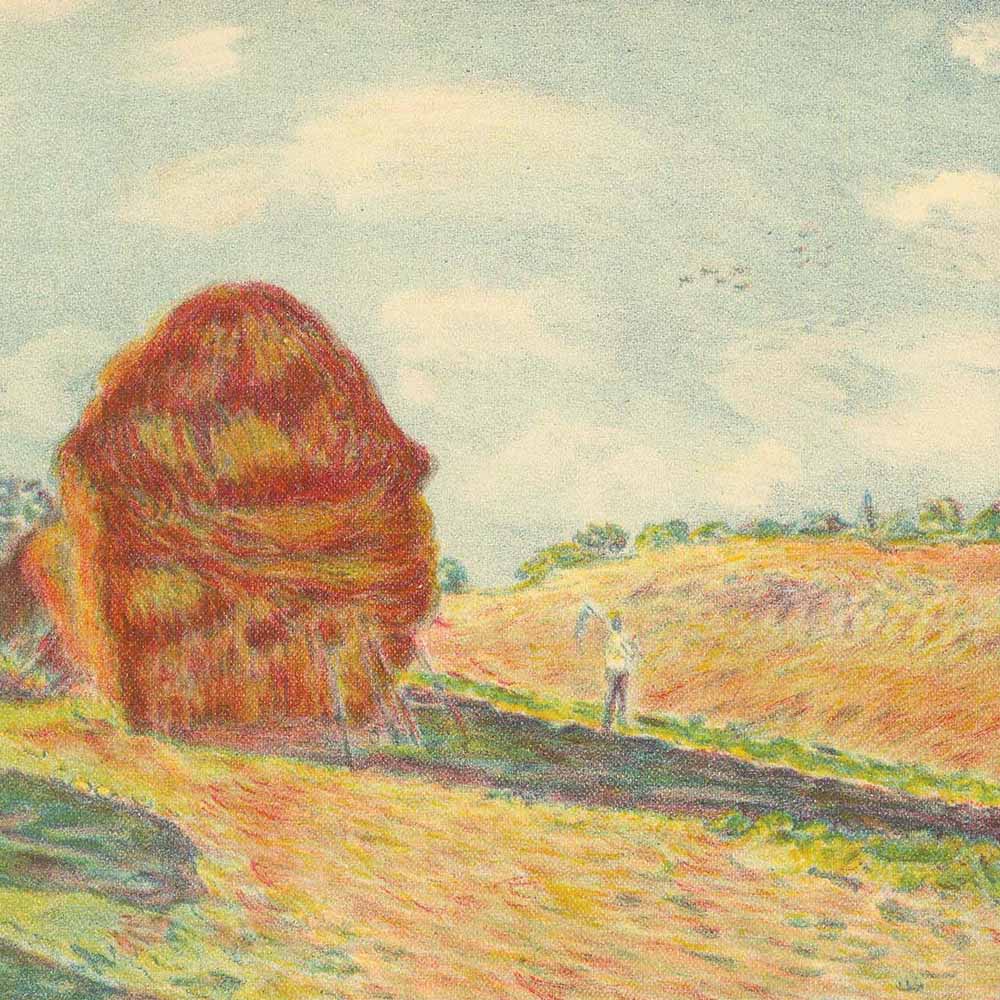 Alfred Sisley - Les Meules, 1906 – Gold & Silver Pawn Shop