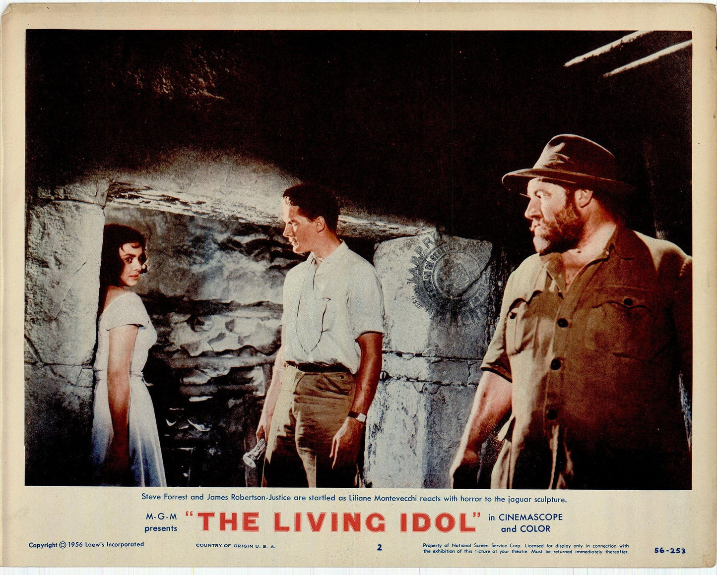 The Living Idol: Original Lobby Card Bundle, 1957 Art G S Pawn