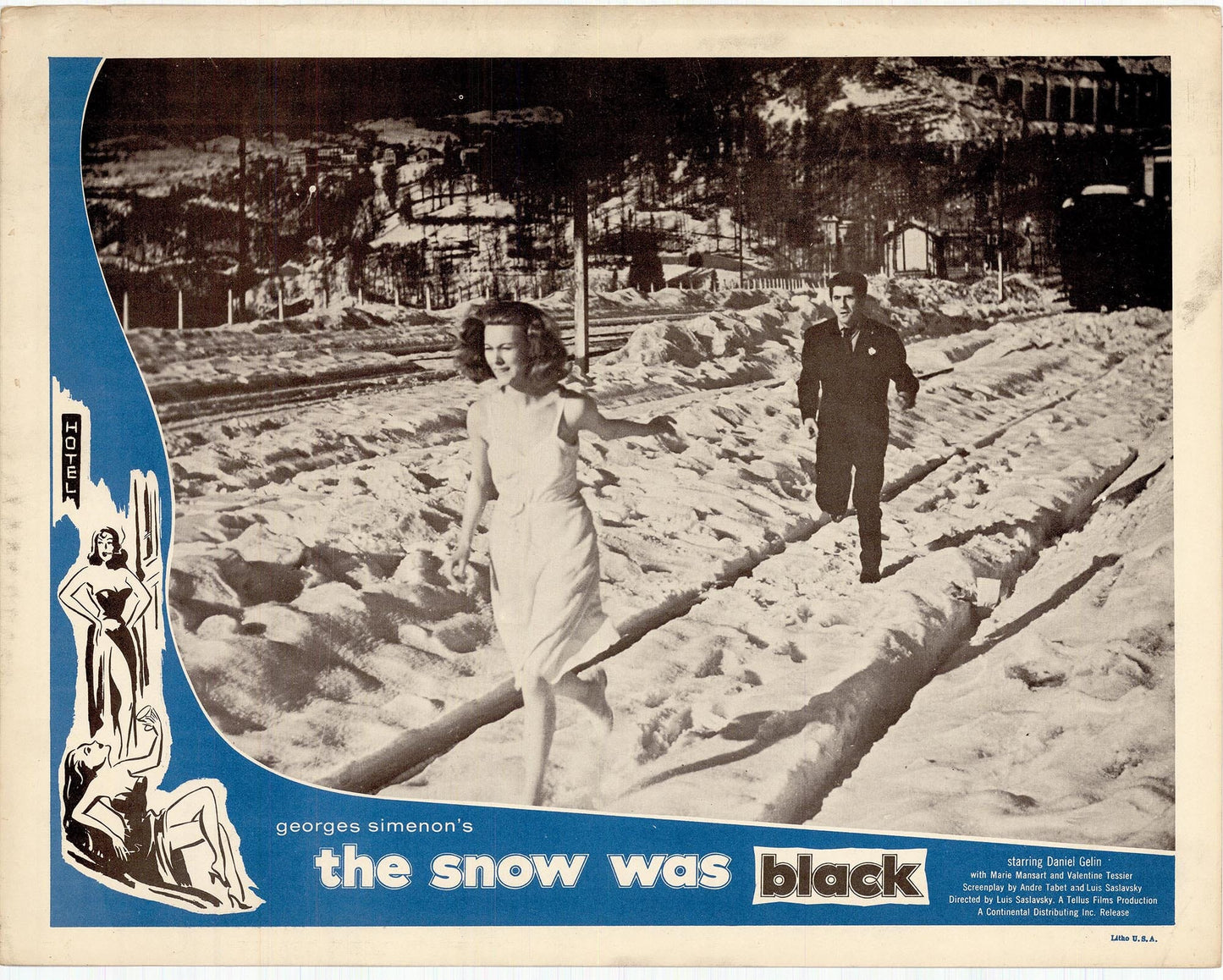 The Snow was Black: Original Lobby Card Bundle, 1954 Art G S Pawn