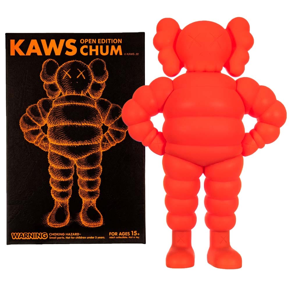 KAWS; Chum Vinyl Figure Orange – Gold & Silver Pawn Shop