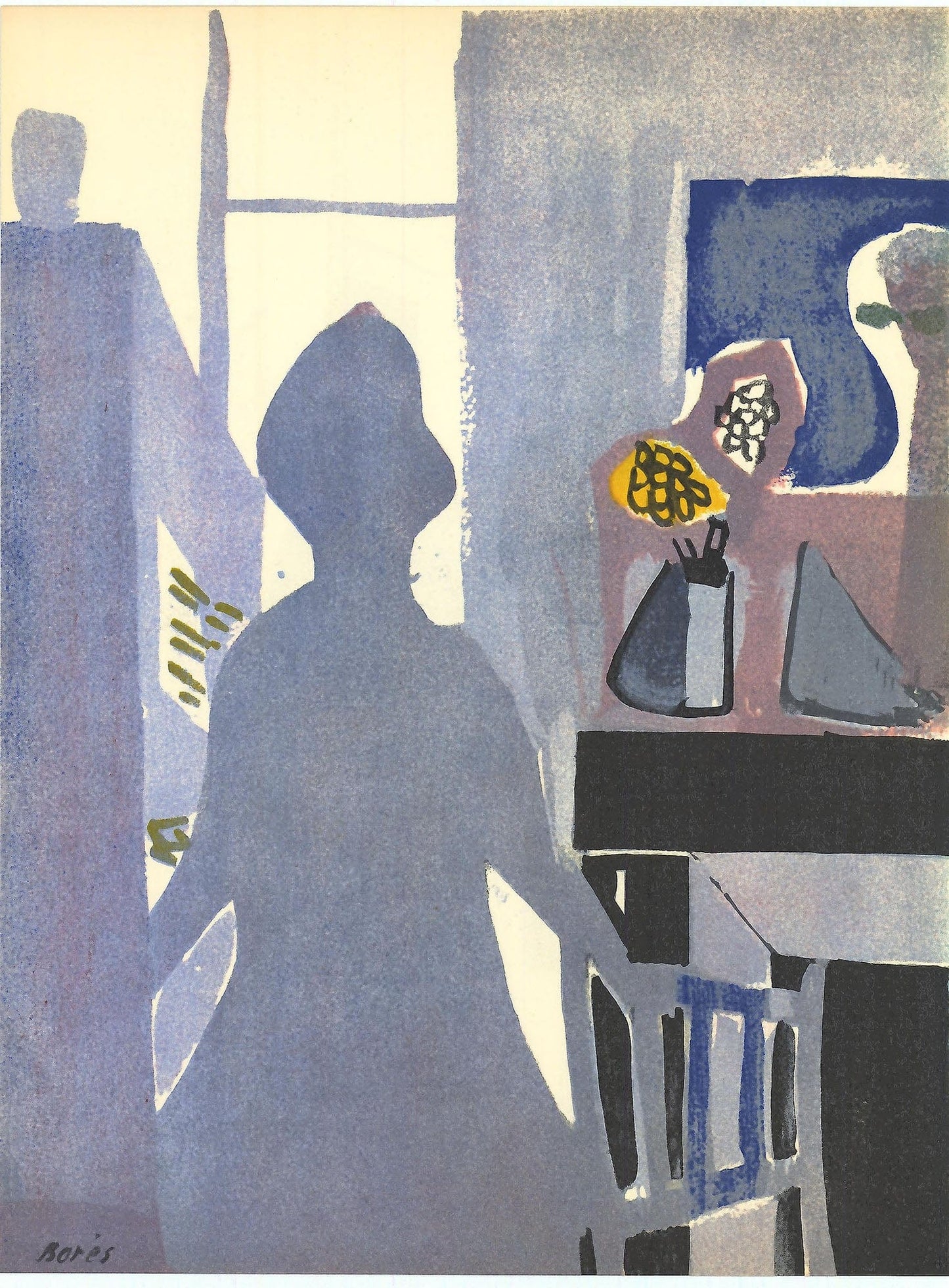 Bores: La Femme en Bleu, 1939 Art G S Pawn