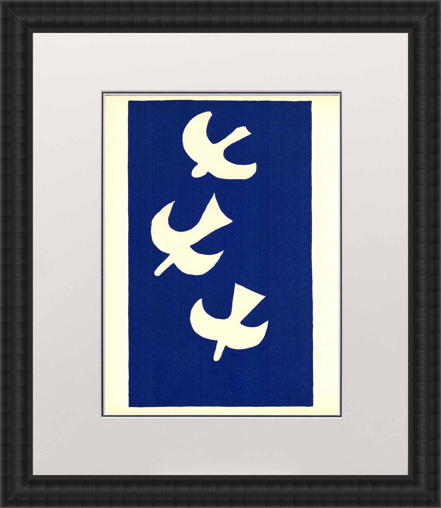 Georges Braque, "Untitled IX" Art G S Pawn Black Wood