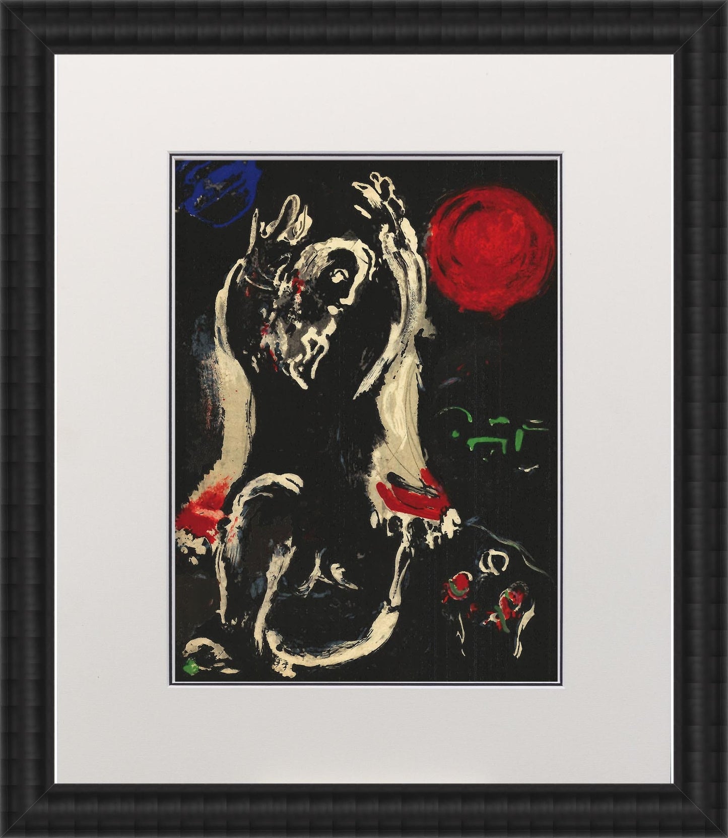 Marc Chagall; Isaie Art G S Pawn Black Wood