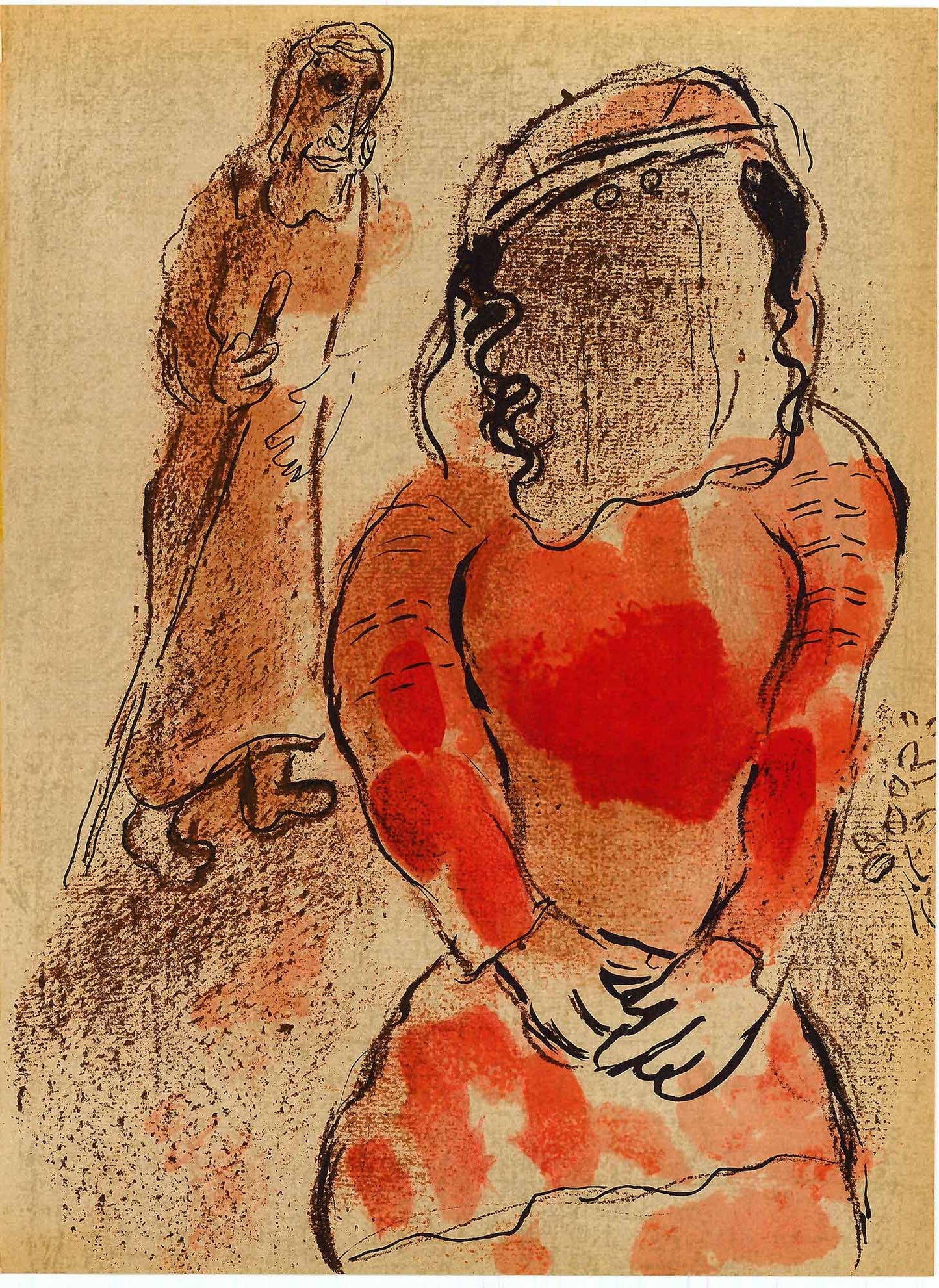 Marc Chagall: Tamar, Daughter-in-Law of Judah Art G S Pawn