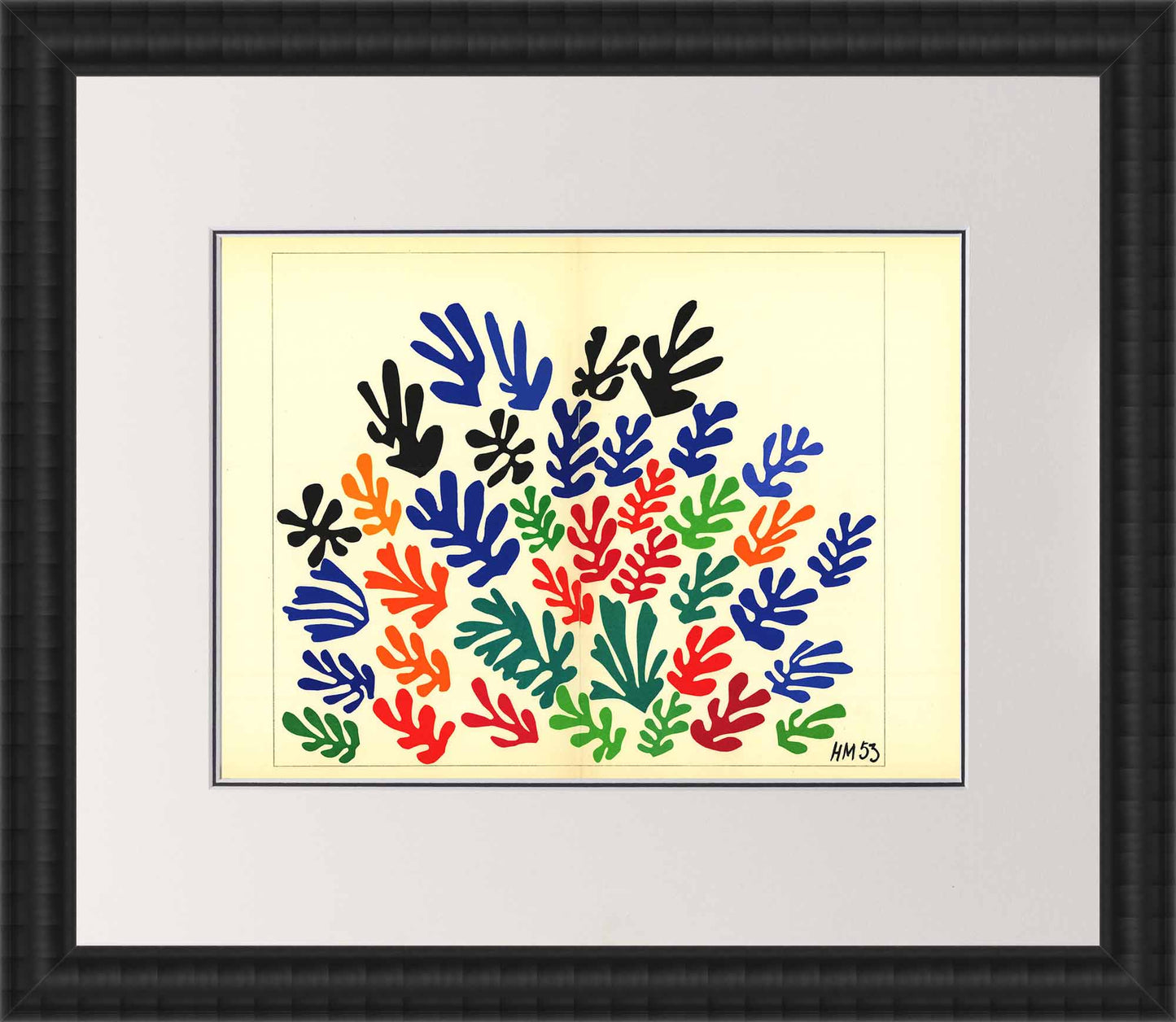 Henri Matisse; La Gerbe Art G S Pawn Black Wood
