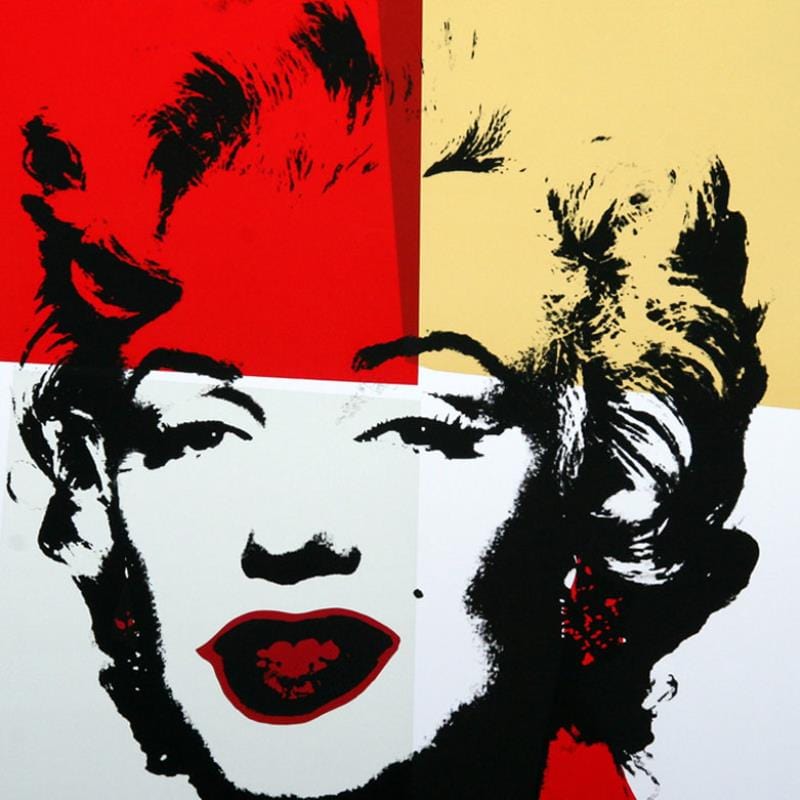 Andy Warhol; Golden Marilyn 11.38 Art Gold & Silver Pawn Shop