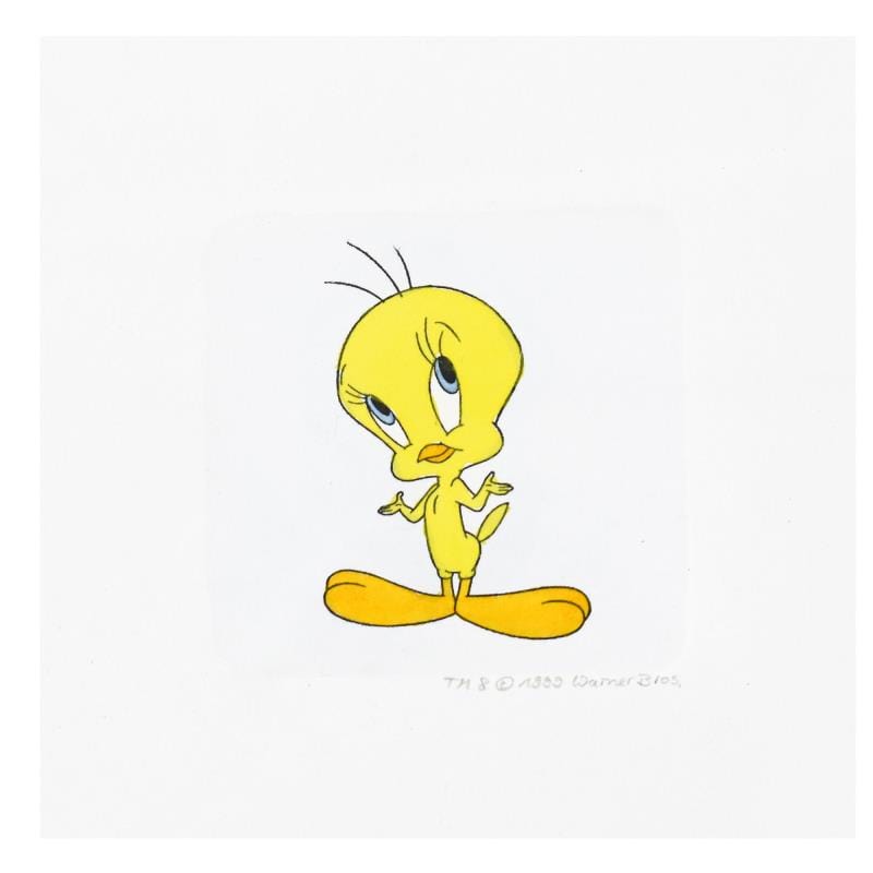 Looney Tunes; Tweety Bird Art Gold & Silver Pawn Shop