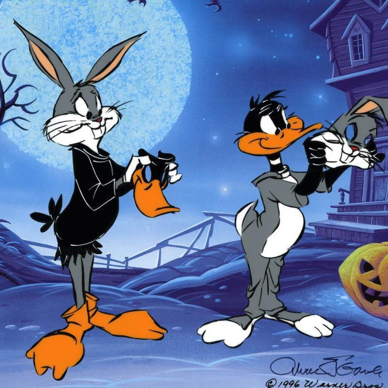 Chuck Jones; Trick Or Treat Art Gold & Silver Pawn Shop