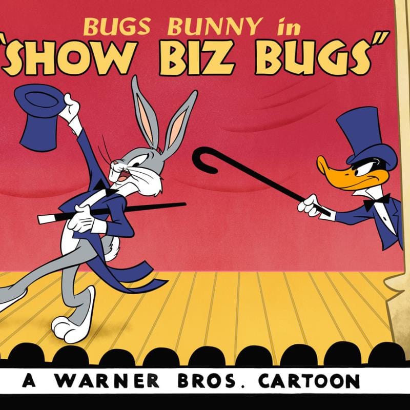 Looney Tunes; Show Biz Bugs Art Gold & Silver Pawn Shop