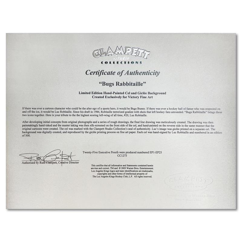 Looney Tunes; Bugs Rabitaille Art Gold & Silver Pawn Shop