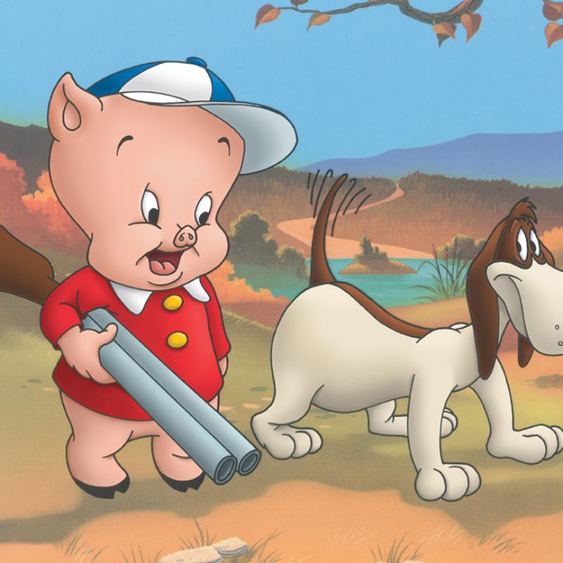 Looney Tunes; Groundhog Day Art Gold & Silver Pawn Shop