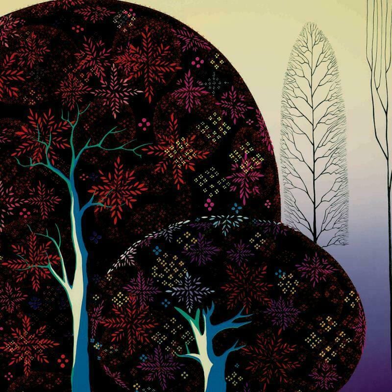 Eyvind Earle; A Tree Poem Art Gold & Silver Pawn Shop