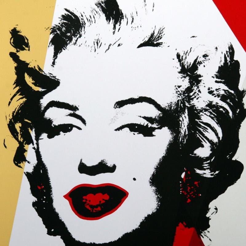 Andy Warhol; Golden Marilyn 11.37 Art Gold & Silver Pawn Shop