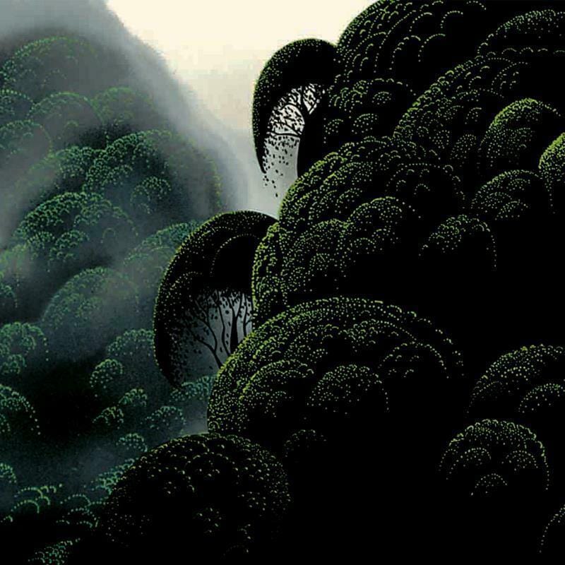 Eyvind Earle; Spirit Grove Art Gold & Silver Pawn Shop