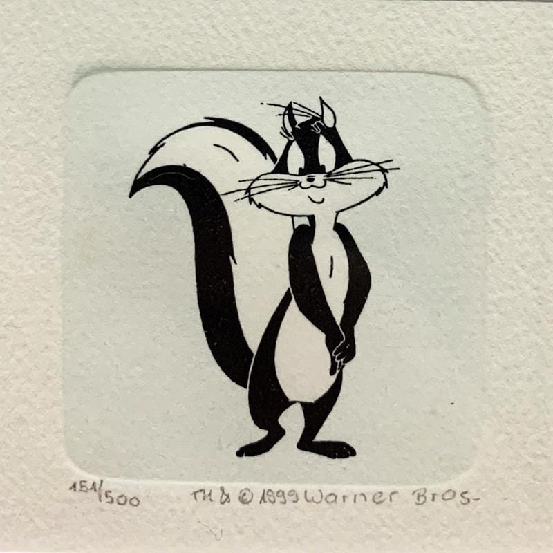 Looney Tunes; Penelope Pussycat Art Gold & Silver Pawn Shop