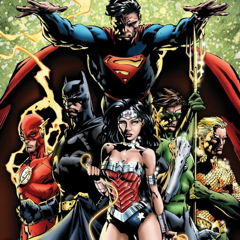 DC Comics; Justice League Art G S Pawn