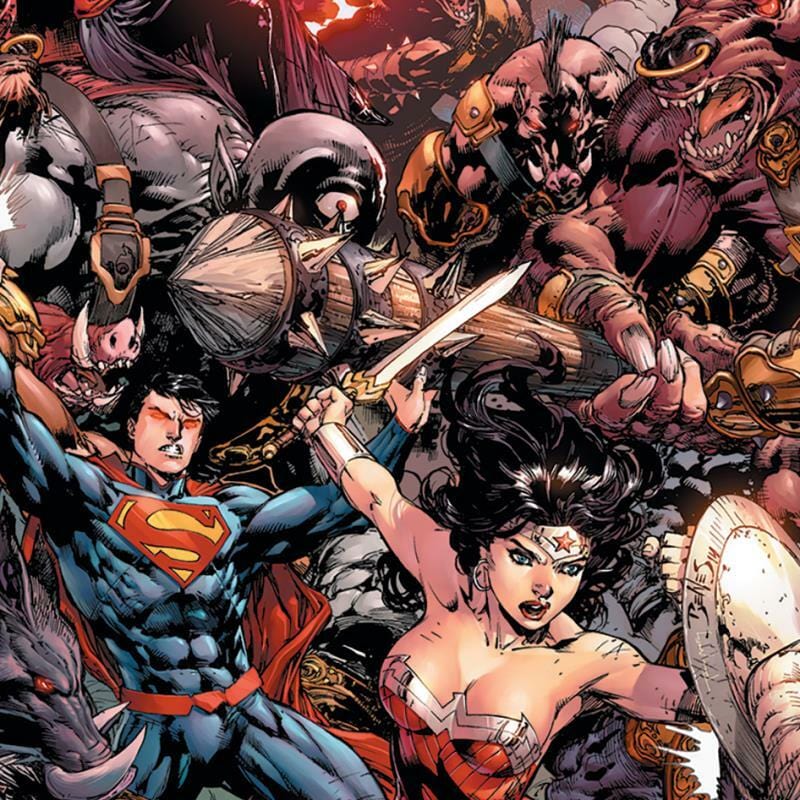 DC Comics; Superman/Wonder Woman #17 Art G S Pawn