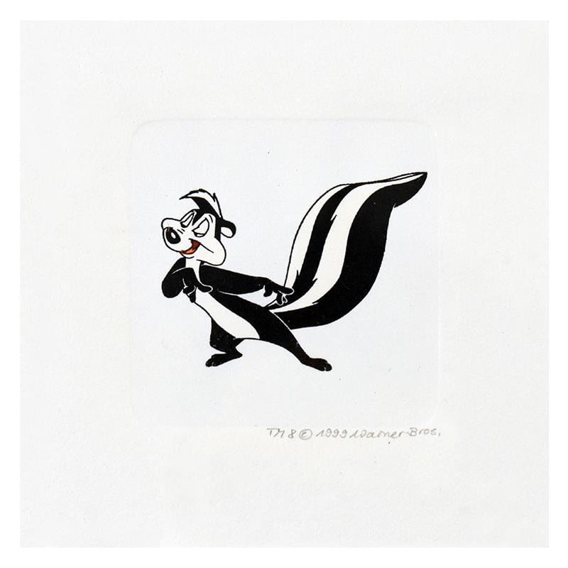 Looney Tunes; Pepe le Pew Art Gold & Silver Pawn Shop