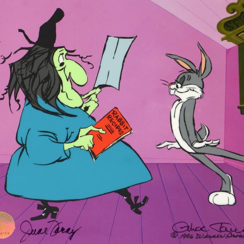 Chuck Jones; Rabbit Recipes Art Gold & Silver Pawn Shop