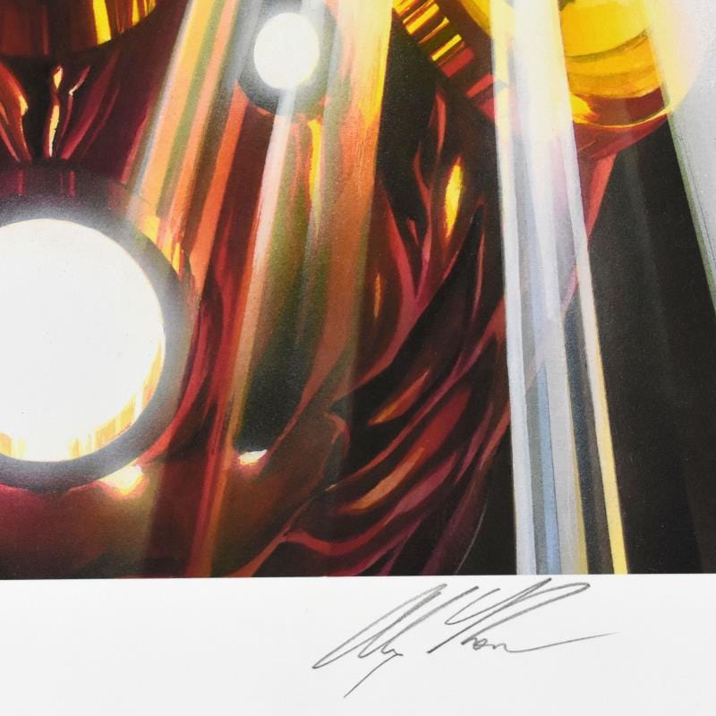 Alex Ross - Marvel Comics; Iron Man Visions Art Gold & Silver Pawn Shop