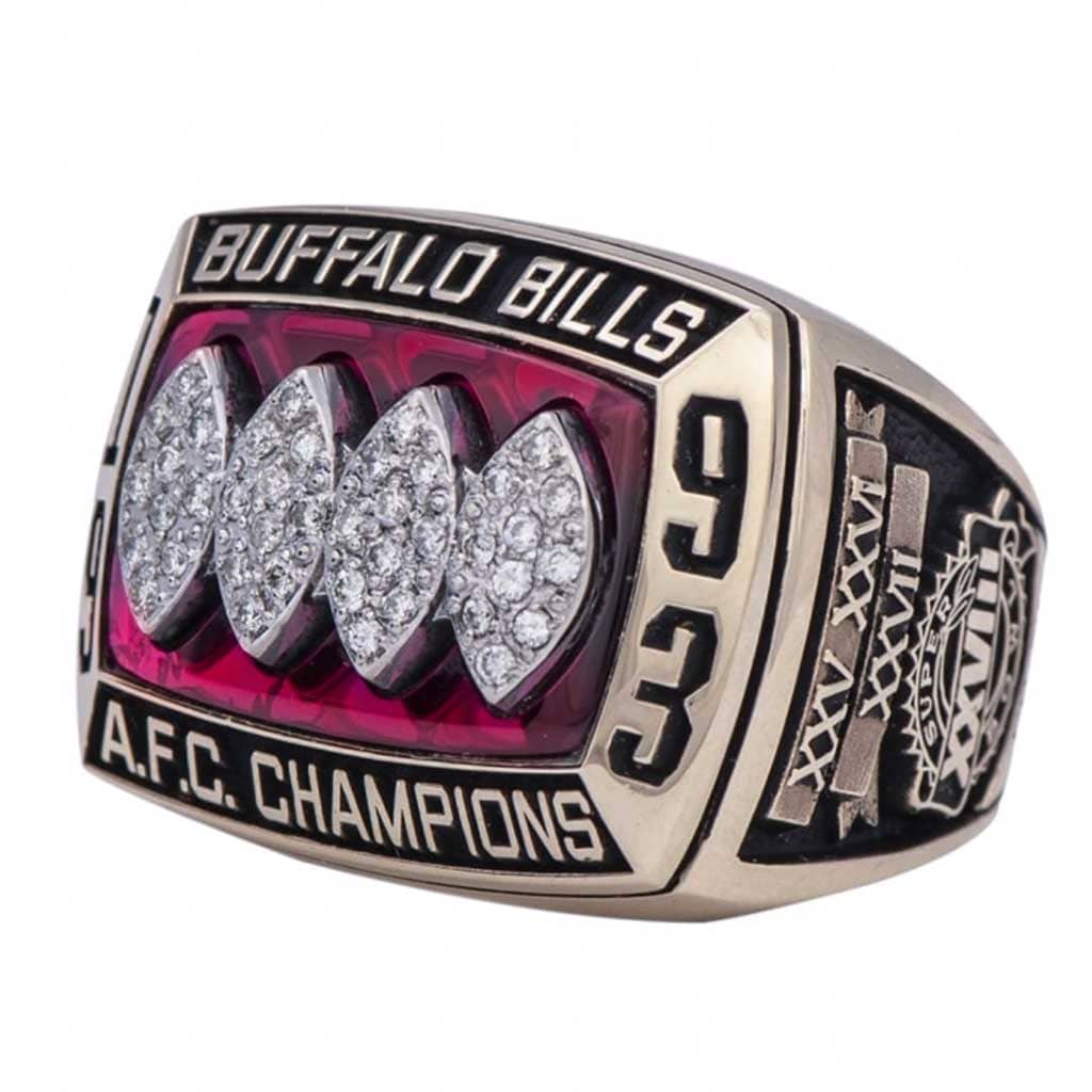 buffalo bills afc championship rings