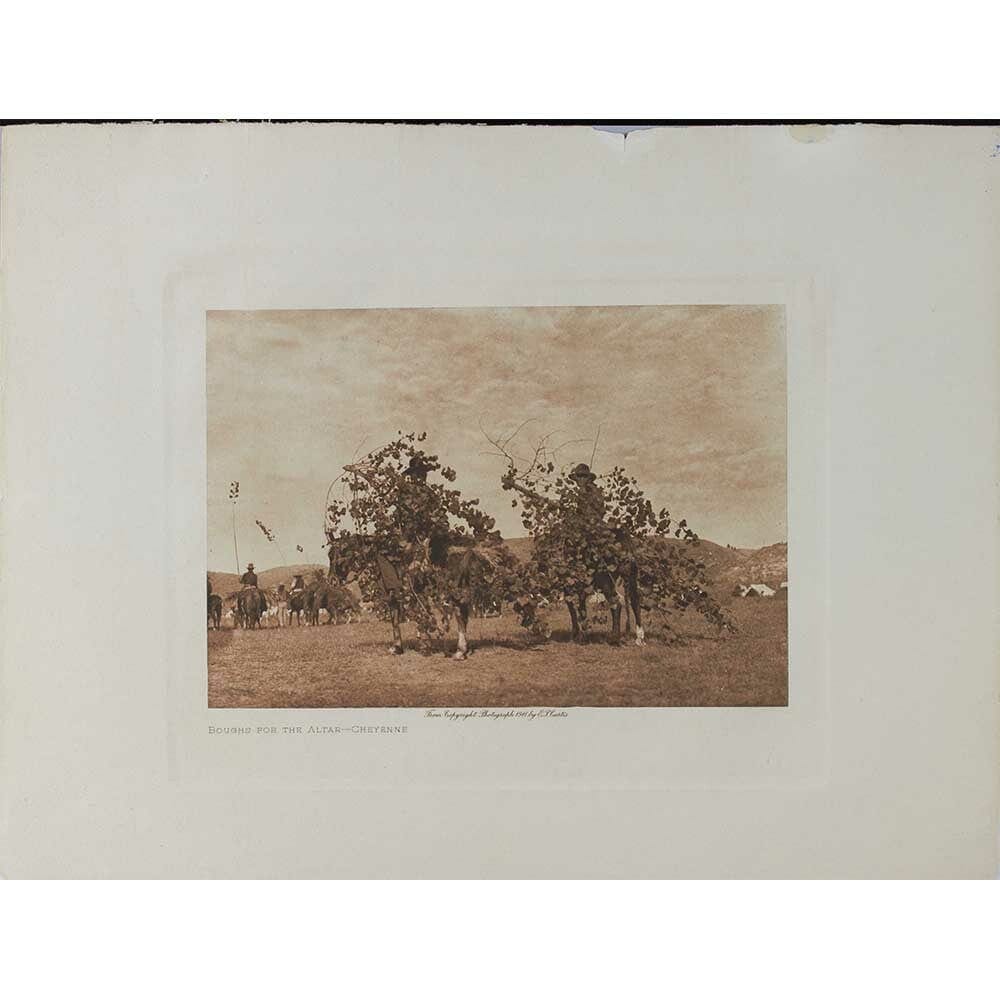 Edward Curtis; Boughs for the Altar - Cheyenne Art G S Pawn