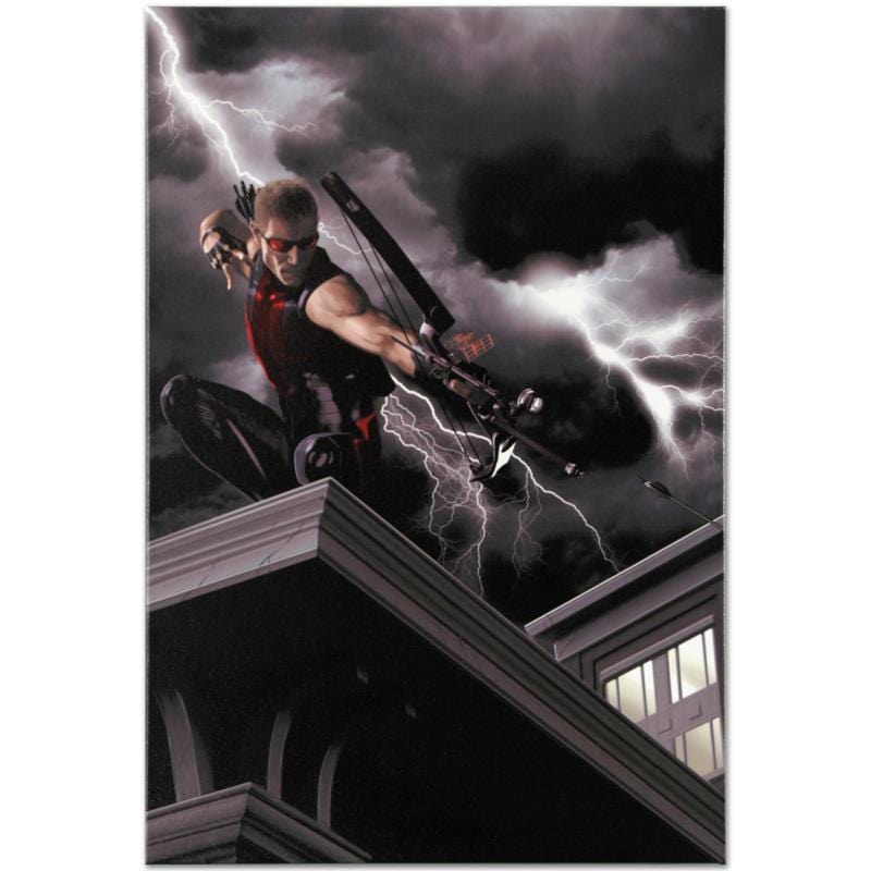Marvel Art; Ultimate Hawkeye #2 Art Gold & Silver Pawn Shop