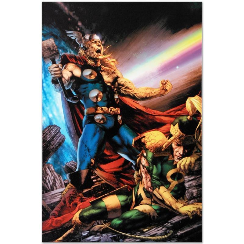 Marvel Art; Thor: First Thunder #5 Art Gold & Silver Pawn Shop