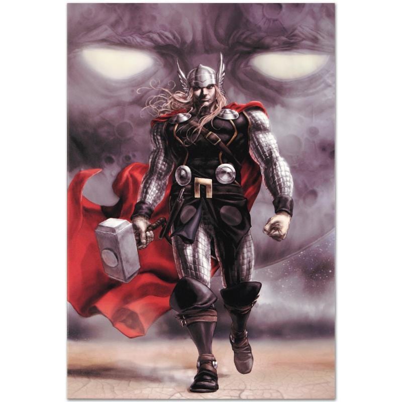 Marvel Art; Astonishing Thor #5 Art Gold & Silver Pawn Shop