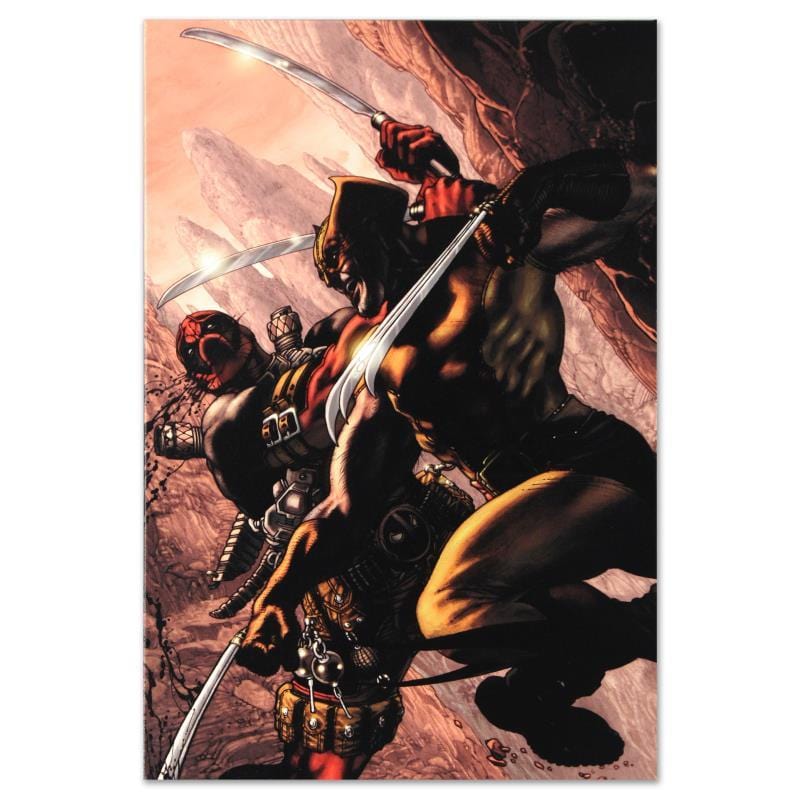 Marvel Art; Wolverine: Origins #21 Art Gold & Silver Pawn Shop