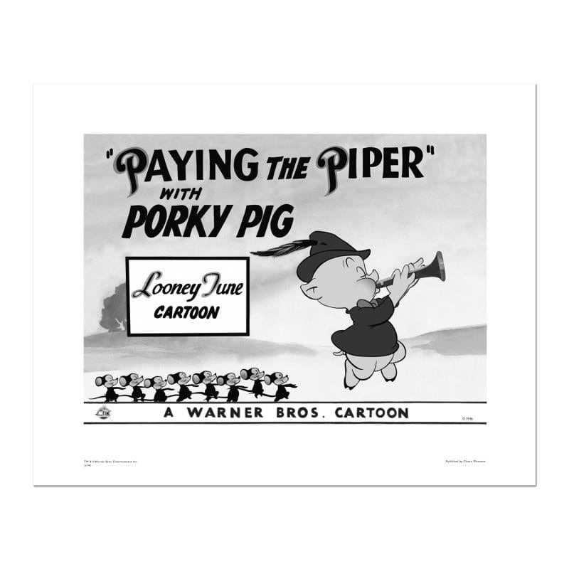Looney Tunes; Paying the Piper - Porky Art Gold & Silver Pawn Shop