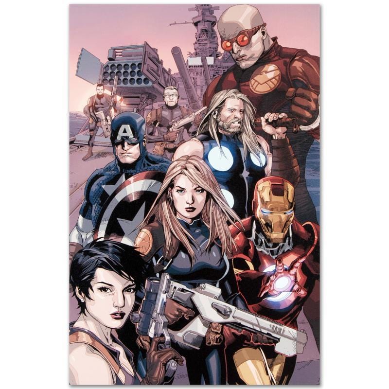 Marvel Art; Ultimate Avengers vs. New Ultimates #2 Art Gold & Silver Pawn Shop
