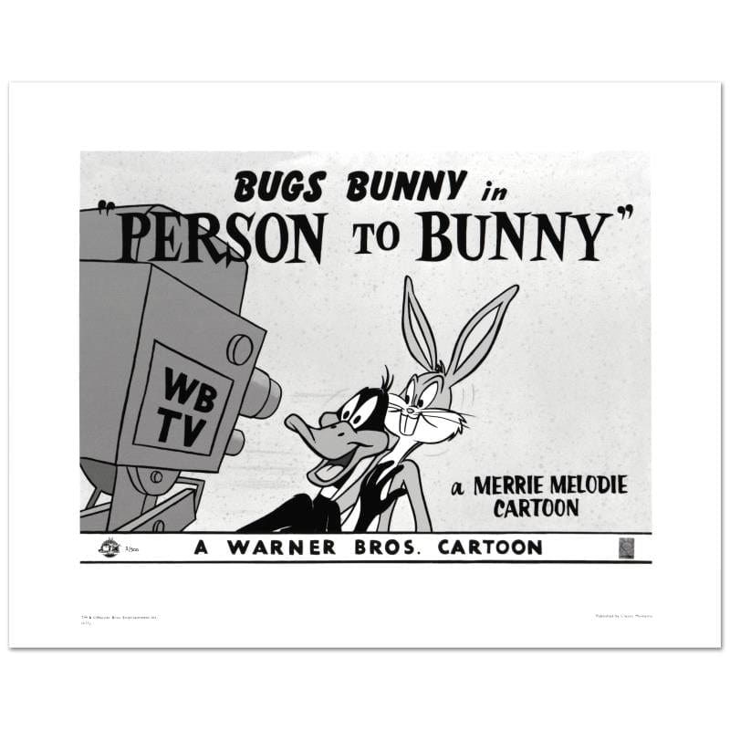 Looney Tunes; Person To Bunny Art Gold & Silver Pawn Shop