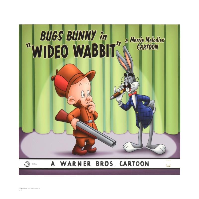 Looney Tunes; Wideo Wabbit Art Gold & Silver Pawn Shop