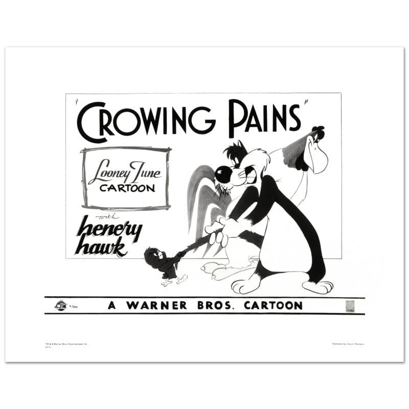 Looney Tunes; Crowing Pains with Sylvester Art Gold & Silver Pawn Shop