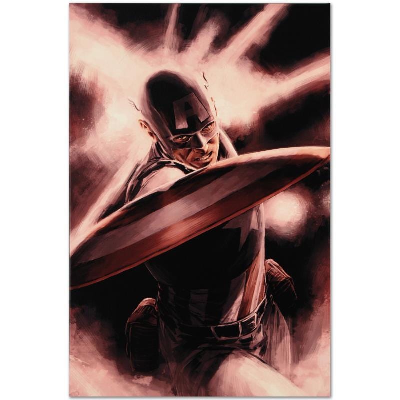 Marvel Art; Captain America Theater of War: A Brother in Arms #1 Art Gold & Silver Pawn Shop